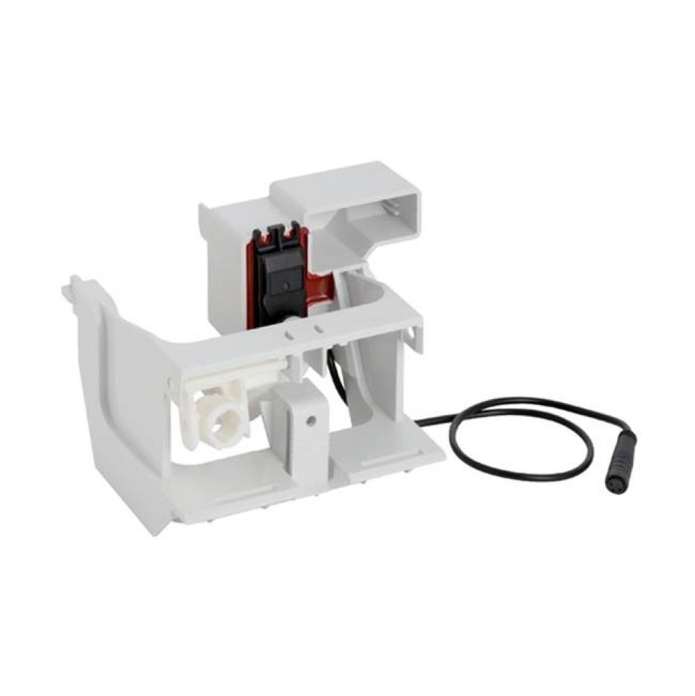 Lifting device with servomotor, for Geberit WC flush control with electronic flush actuation