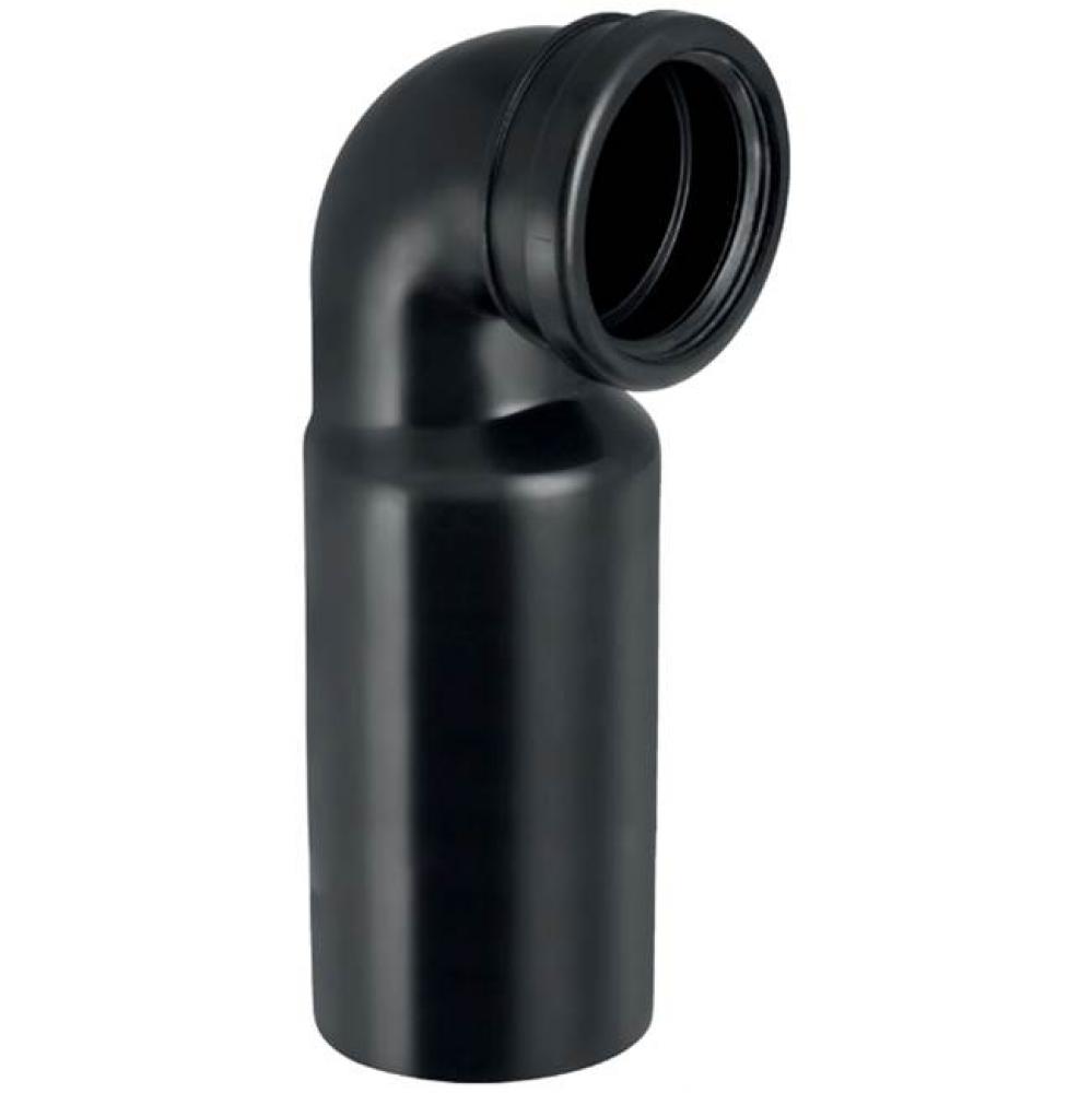 Geberit PE connection bend 90 Degrees with lip seal, extended: d90mm d1=90mm