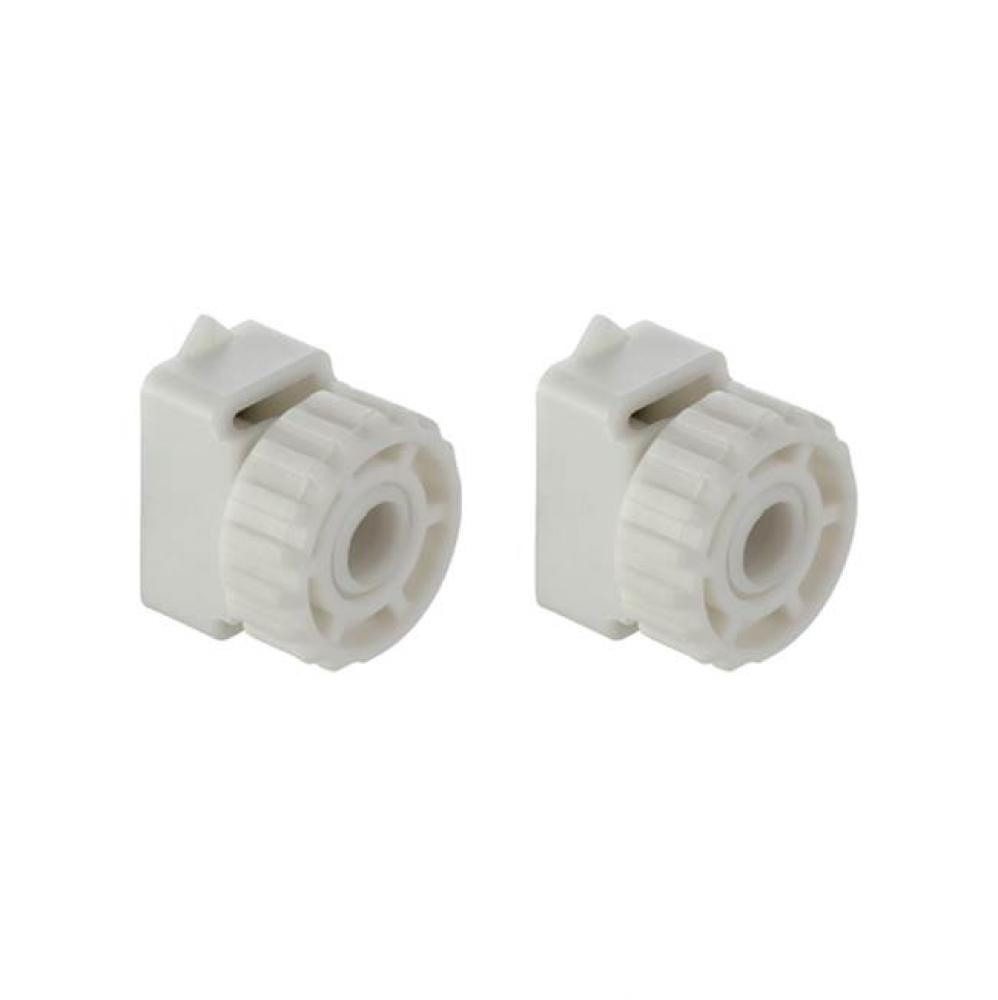 Geberit set of plastic union nuts for threaded rod M8 (2 pc.)