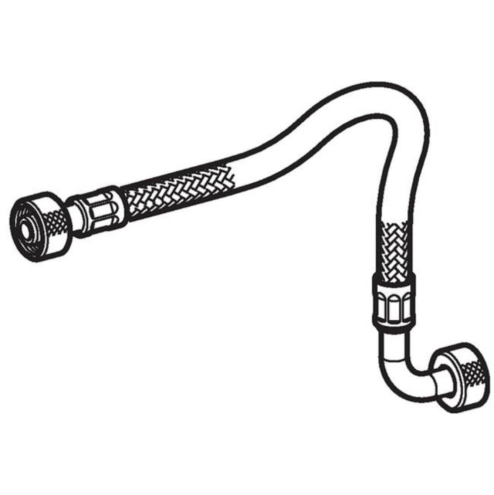Reinforced braided hose for Geberit Sigma concealed cistern 8 cm