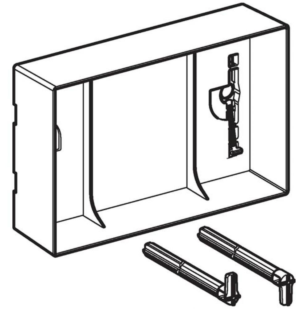 Protection box for service opening, for Geberit actuator plate Sigma60