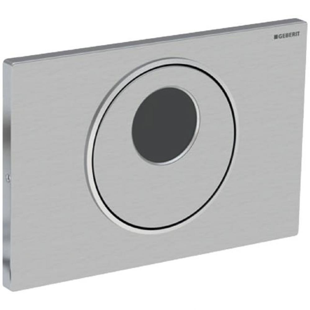 Geberit showroom actuator plate Sigma10 for WC controls with electronic flush actuation
