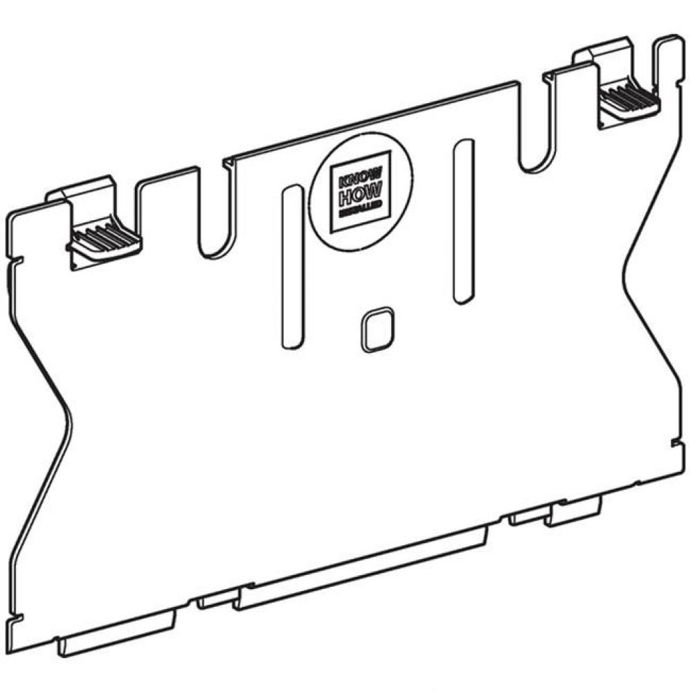 Protection plate for hydraulic servo lifter, for Geberit Sigma concealed cistern 12 cm