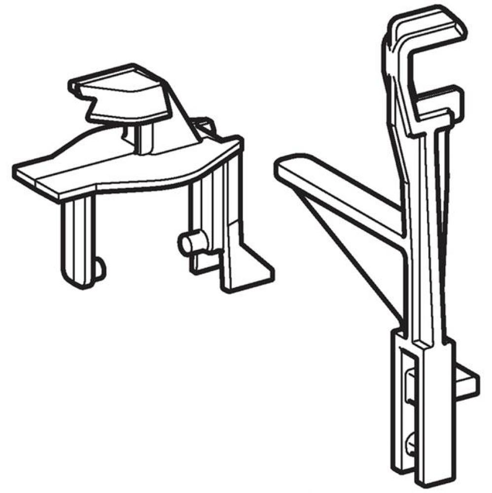 Conversion set for hydraulic servo lifter, for Geberit Sigma concealed cistern 12 cm