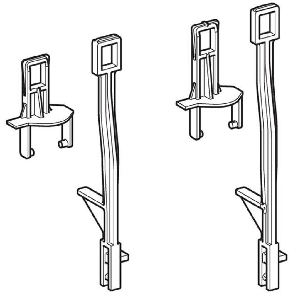 Conversion set for hydraulic servo lifter, for Geberit Sigma concealed cistern 8 cm