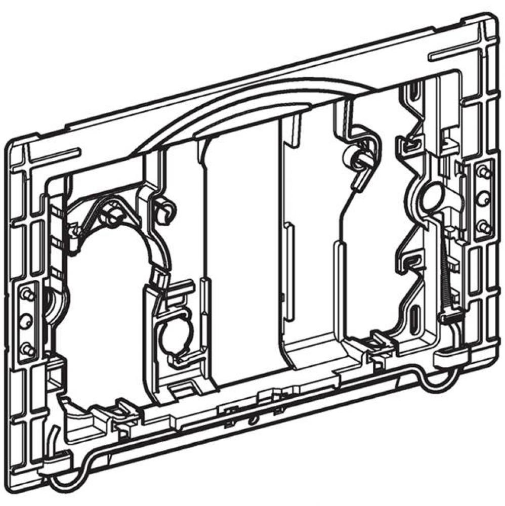 Mounting frame for Geberit actuator plate Sigma10