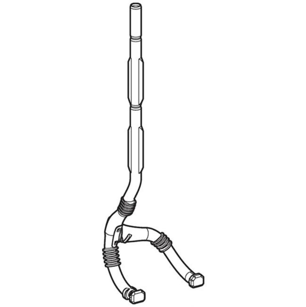 Geberit conduit pipe with branch