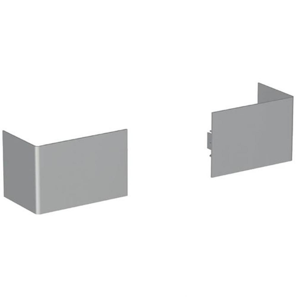 Cover, bottom, for Geberit Monolith sanitary module for floor-standing WC: mid-grey pearl mica