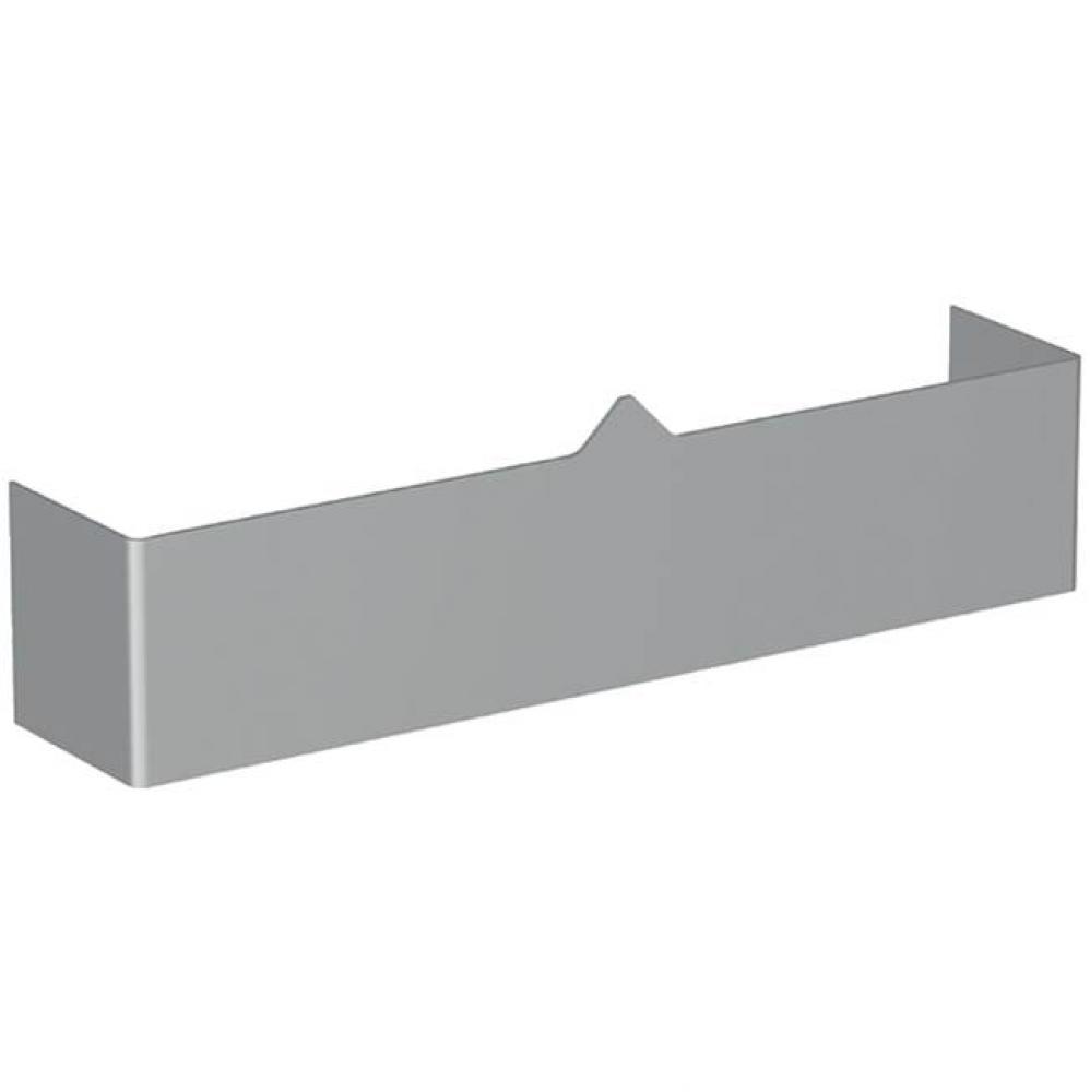 Cover, bottom, for Geberit Monolith sanitary module for wall-hung WC: mid-grey pearl mica