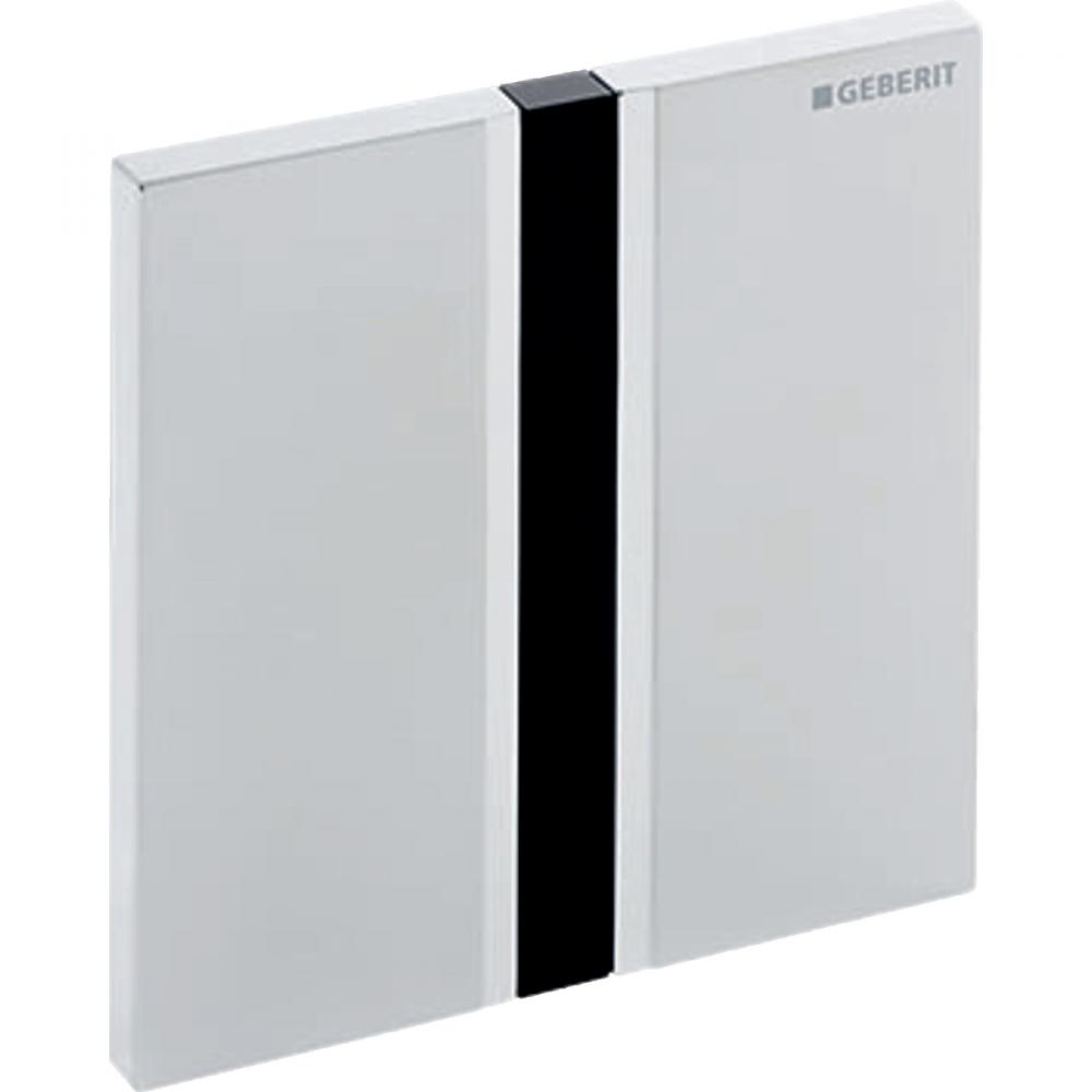 Geberit cover plate type 50: chrome-plated, brushed
