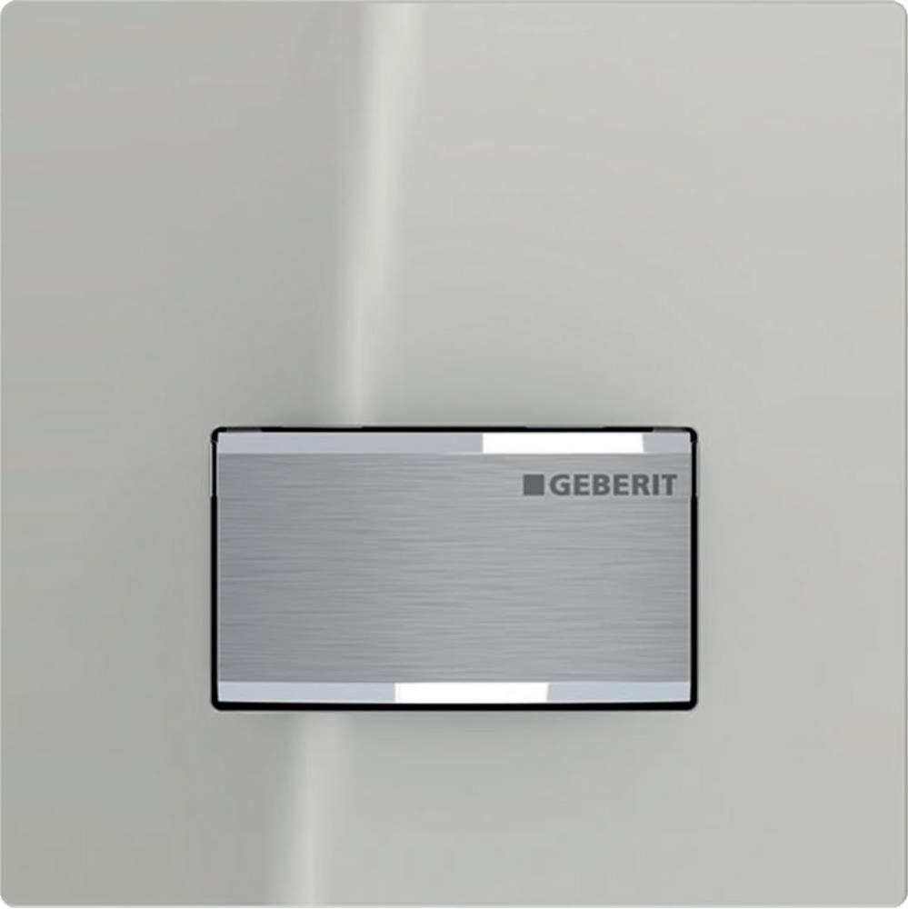 Geberit Type 50 actuator plate for urinal flush control with pneumatic flush actuation, square: 13