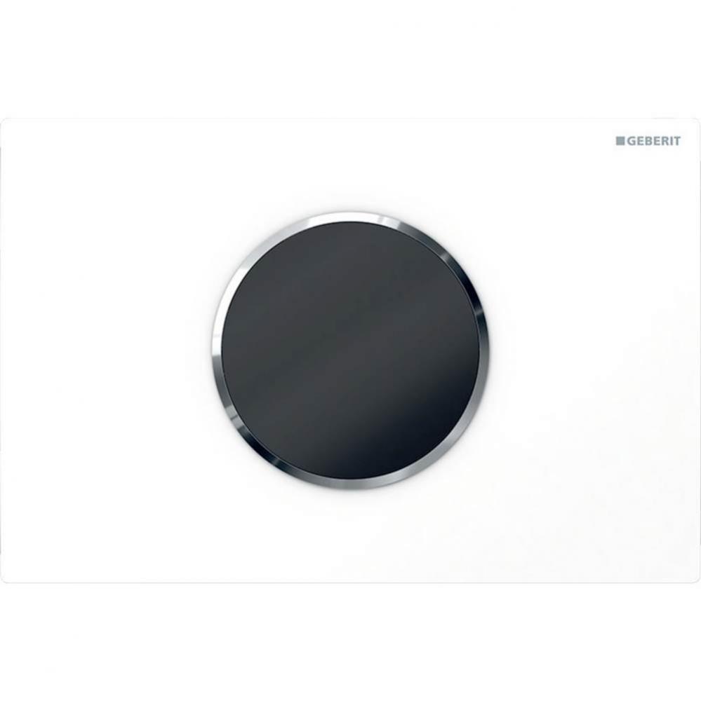 Geberit electronic WC flush control, battery operation, for Sigma concealed cistern 12 cm, with Si