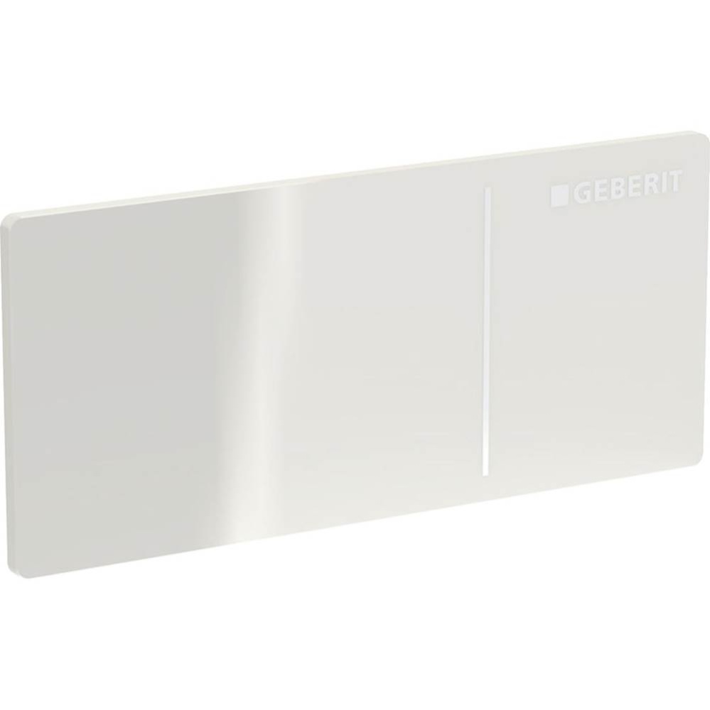 Geberit actuator plate for Type 70 remote flush actuation: sand grey