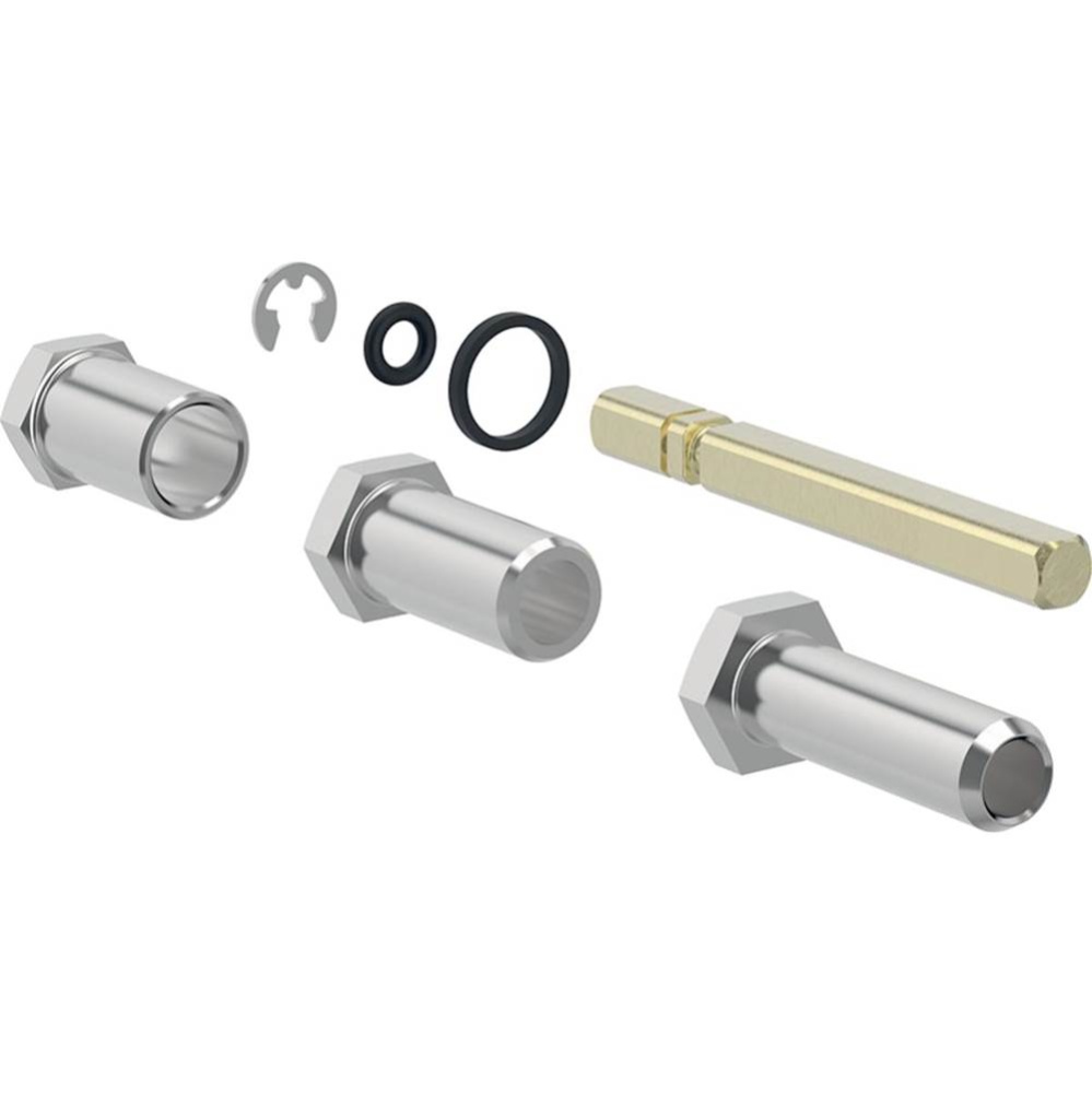 Geberit Verlängerung für Badewannenablauf mit Druckbetätigung, Badewanne 13 mm, PP