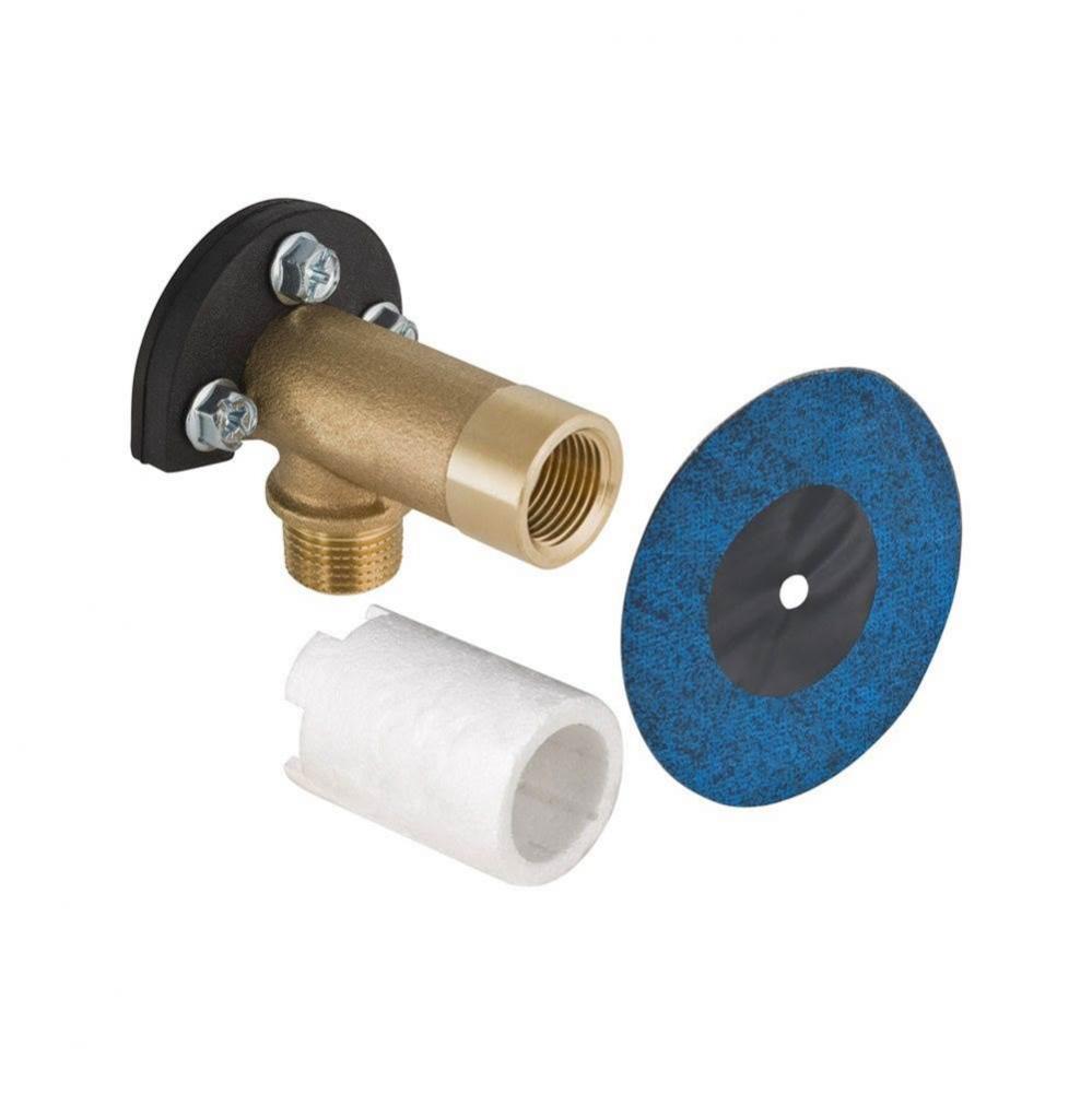 Geberit elbow tap connector 90 Degrees for MeplaFix: RMF 1/2'' Rp1/2'' L7.3cm