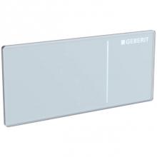 Geberit 115.084.SQ.1 - Geberit remote flush actuation type 70 for dual flush, for Omega concealed cistern: umber glass
