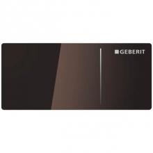 Geberit 115.630.SQ.1 - Geberit remote flush actuation type 70 for dual flush, for Sigma concealed cistern 12 cm: umber gl