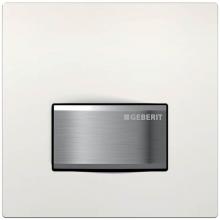 Geberit 116.016.11.5 - Geberit urinal flush control with pneumatic flush actuation, Type 50 actuator plate, square: white