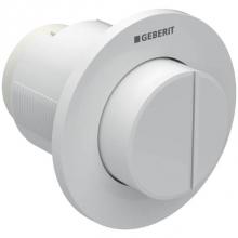 Geberit 116.044.11.1 - Geberit remote flush actuation type 01, pneumatic, for dual flush, concealed actuator, protruding: