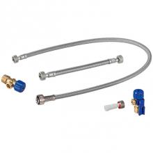 Geberit 131.013.00.1 - Bottom water supply connection set for Geberit Monolith sanitary module for WC, 101 cm