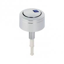 Geberit 241.800.KD.1 - Actuator for Geberit flush valve type 280, dual flush: bright chrome / blue