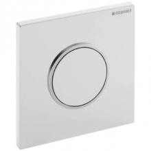 Geberit 241.955.SN.1 - Geberit showroom actuator plate type 10, urinal flush control, for pneumatic flush actuation: stai