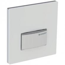 Geberit 241.956.11.5 - Geberit showroom actuator plate type 50, urinal flush control, for pneumatic flush actuation: whit