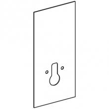 Geberit 242.383.SQ.1 - Front cladding for Geberit Monolith sanitary module for wall-hung WC, 101 cm, toilet fastening wid