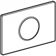 Geberit 242.781.SN.1 - Actuator plate Sigma10 for Geberit WC flush control with electronic flush actuation: stainless ste