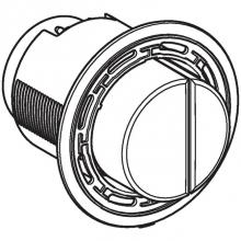 Geberit 243.396.11.1 - Actuator for Geberit remote flush actuation type 01, pneumatic, for dual flush, protruding: white