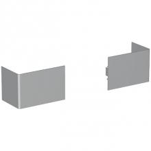 Geberit 243.444.JF.1 - Cover, bottom, for Geberit Monolith sanitary module for floor-standing WC: mid-grey pearl mica