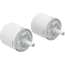 Geberit 244.501.00.1 - Geberit pneumatic cylinder set for remote flush actuation, square design, pneumatic (2 pc.)