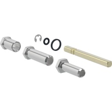 Geberit 241.772.00.1 - Geberit extension for bathtub drain with push actuation, bathtub 13 mm, brass