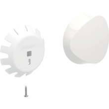 Geberit 241.628.FF.1 - Geberit actuator rosette for bathtub drain with turn handle, plastic