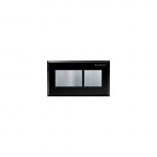 Geberit 116.051.KV.1 - Geberit remote flush actuation, square design, pneumatic, for dual flush, concealed actuator: blac