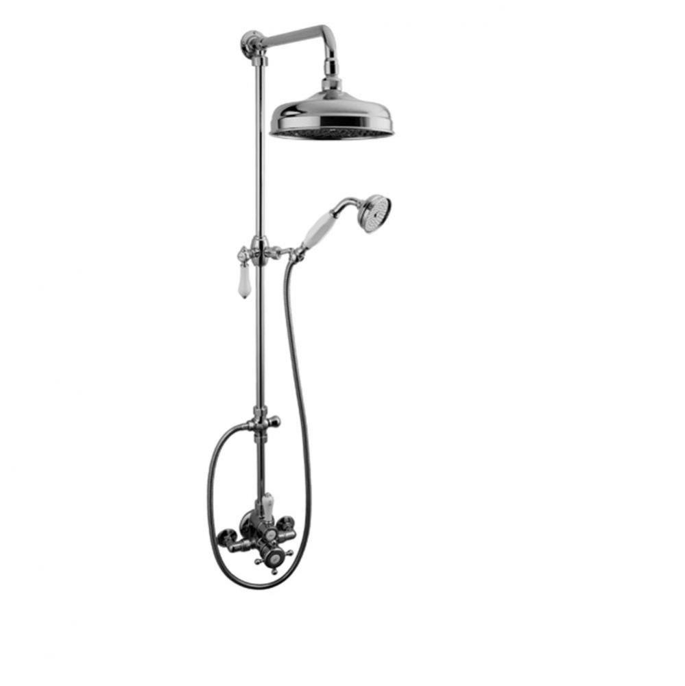 Exposed Thermostatic Shower System w/Handshower (Rough & Trim)
