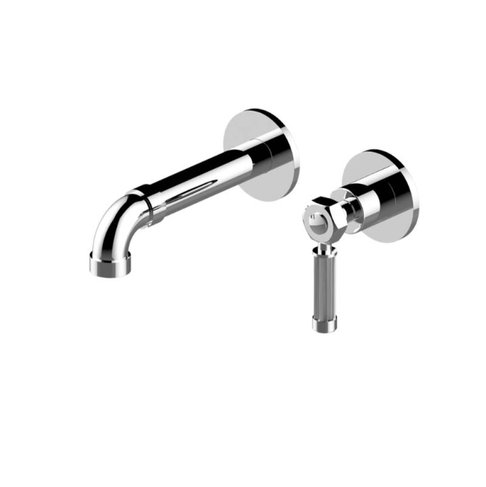 Vintage Wall-Mounted Lavatory Faucet with Single Handle (Trim)