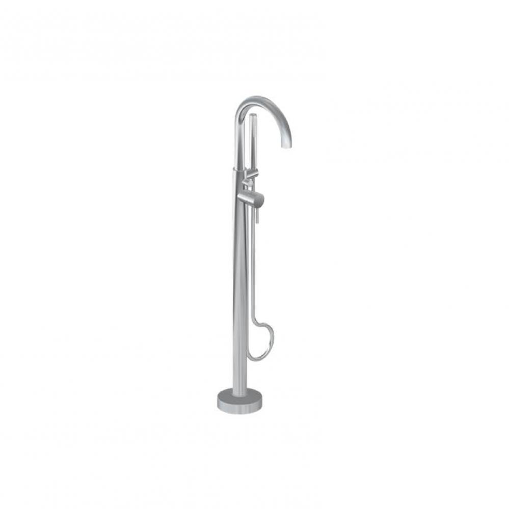 M.E. 25 Floor-Mounted Exposed Tub Filler - Trim Only