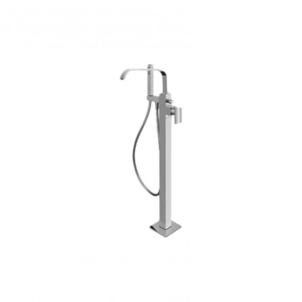 Immersion Floor-Mounted Exposed Tub Filler - Trim Only