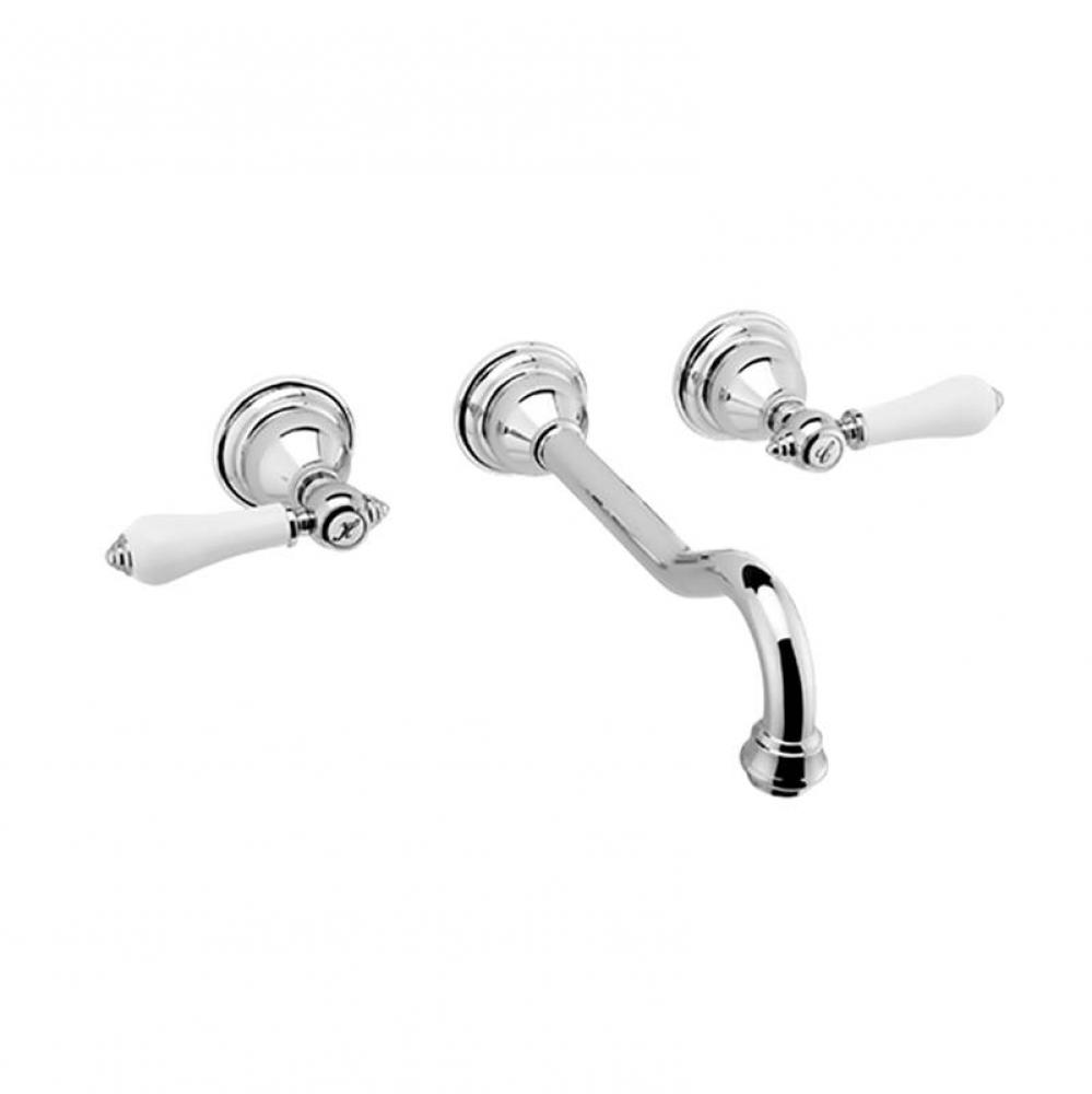 Adley Wall-Mounted Lavatory Faucet - Trim Only