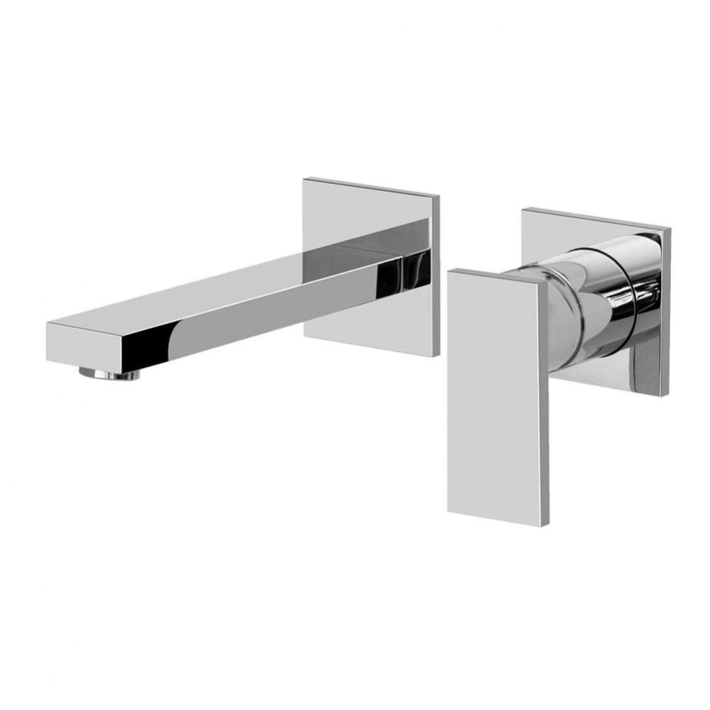 Solar Wall-Mounted Lavatory Faucet w/Single Handle - Trim Only