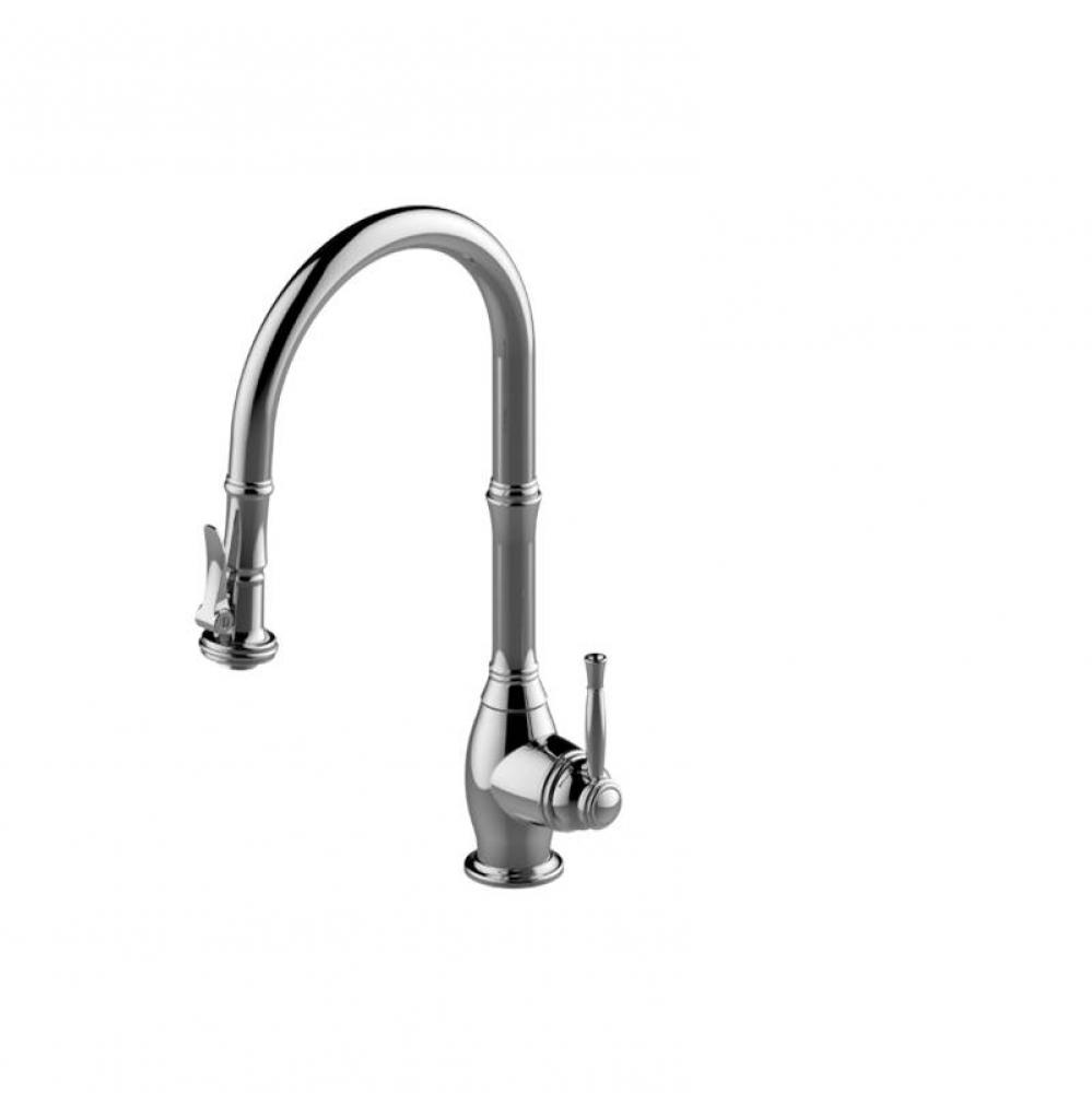 Pull-Down Kitchen Faucet with Chef's Pro Sprayer