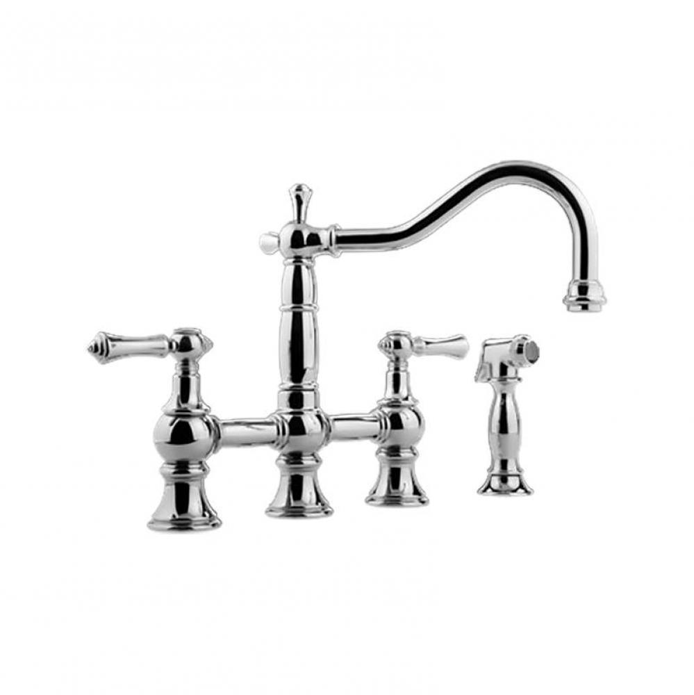 Adley Bridge Kitchen Faucet w/Side Spray