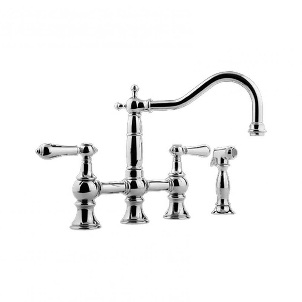 Adley Bridge Kitchen Faucet w/Side Spray