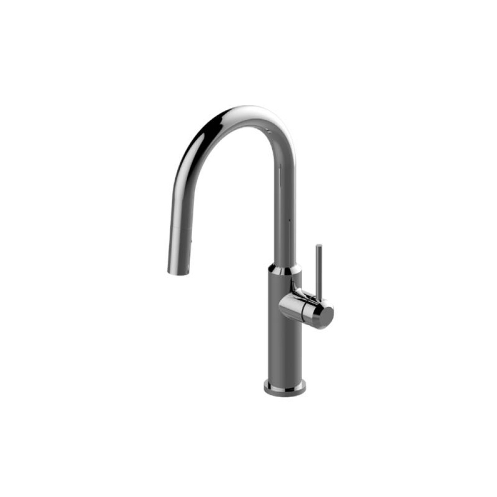 Pull-Down Bar/Prep Faucet with Chef's Pro Sprayer