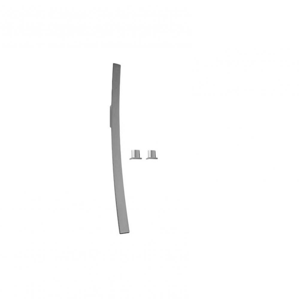 Luna Wall-Mounted Lavatory/Vessel Filler w/Deck-Mounted Handles