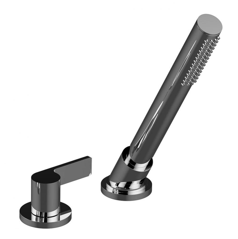 Terra Deck-mounted handshower + diverter - Rough + Trim