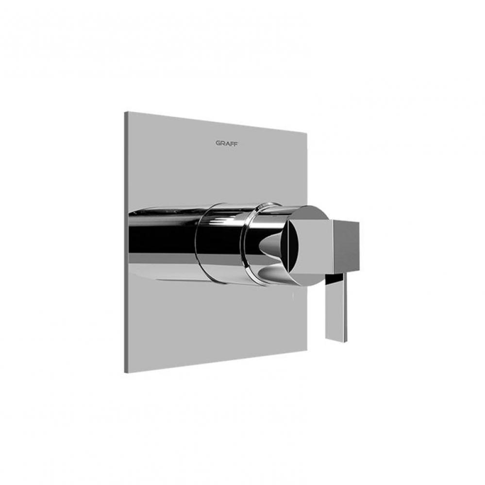 Qubic Tre SOLID Trim Plate w/Handle