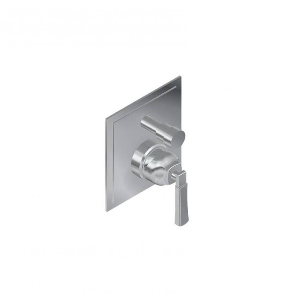Finezza Pressure Balancing Valve Trim with Lever Handle and Diverter