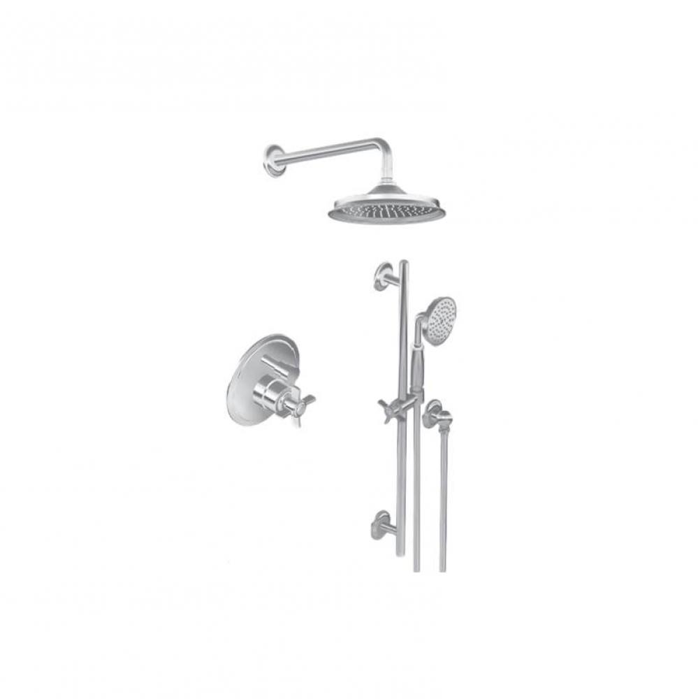 Contemporary Pressure Balancing Shower Set (Trim Only)